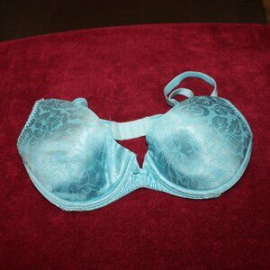 Light Blue Vassarette Underwire Padded Bra 34 B